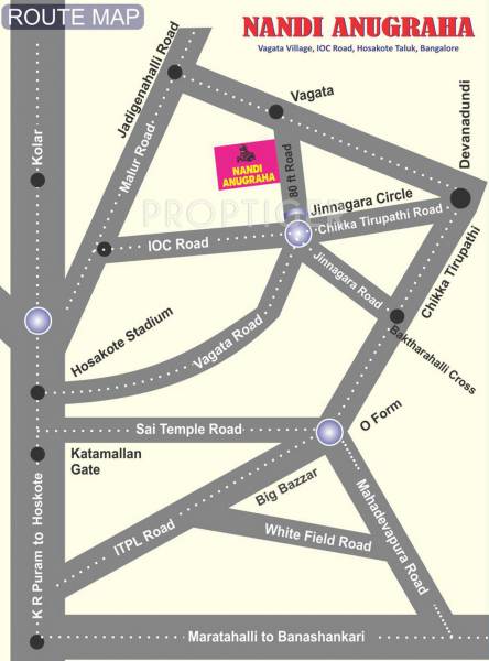 Images for Location Plan of Vani Nandi Anugraha