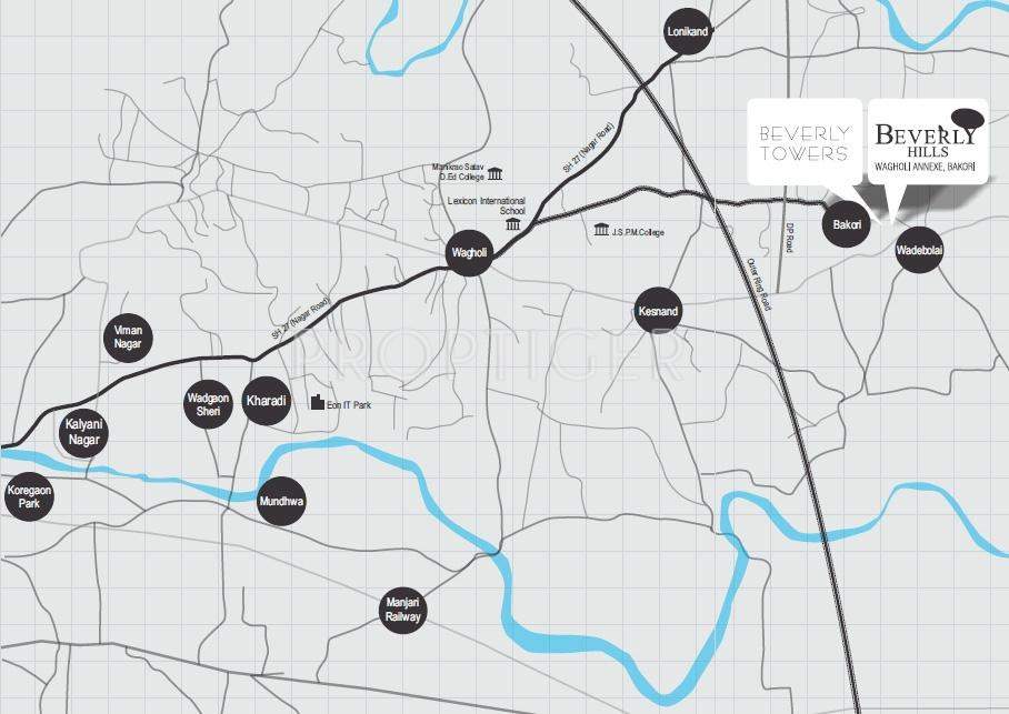 Images for Location Plan of Spark Beverly Hills Phase 1