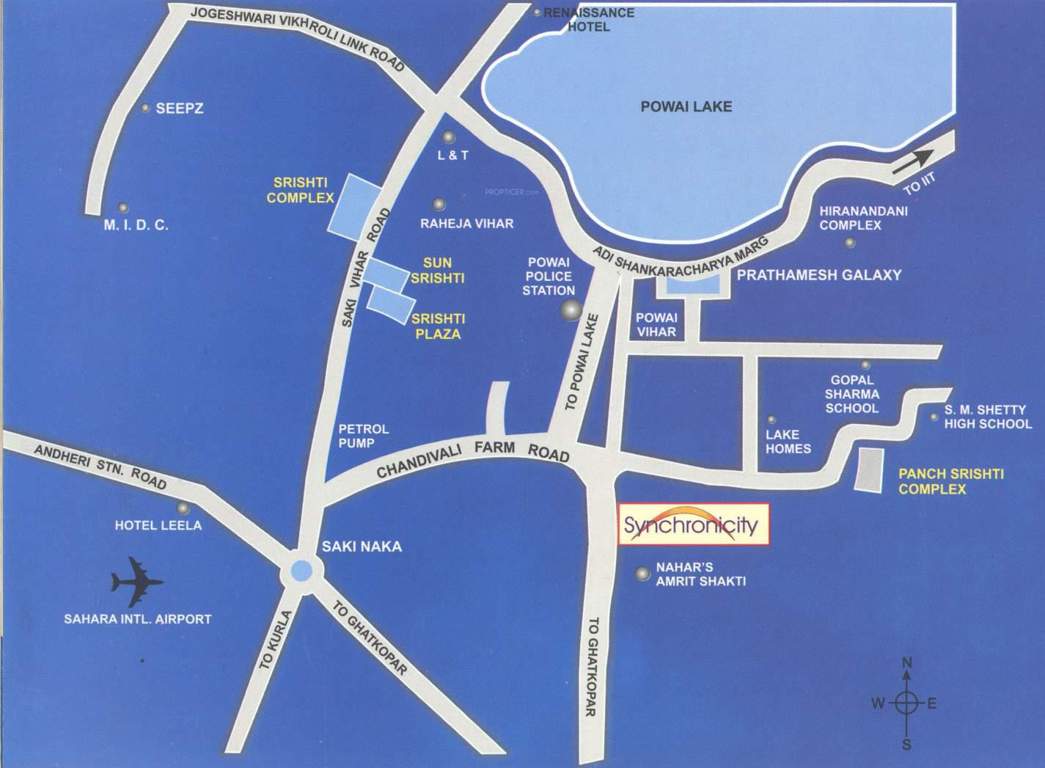  synchronicity Location Plan