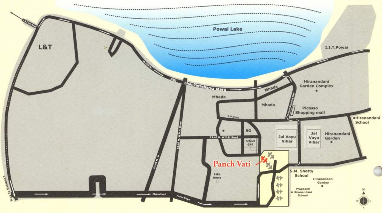 Images for Location Plan of Srishti Group Panch Srishti