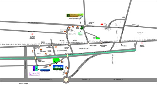 Images for Location Plan of Omaxe Service Personnel Apartments
