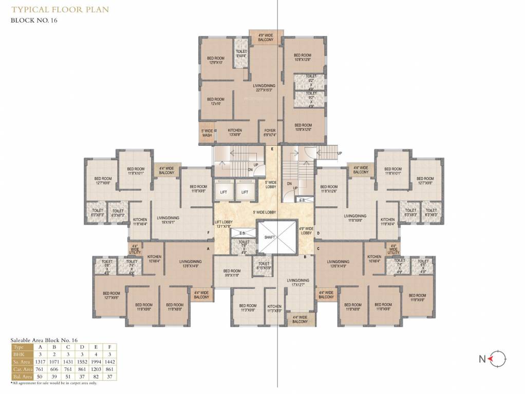 Images for Cluster Plan of Mounthill The Rain Forest