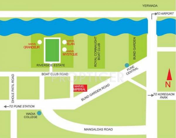 Images for Location Plan of Marvel Realtors Imperial