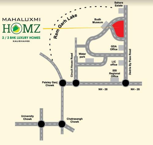  mahaluxmi-homz Location Plan