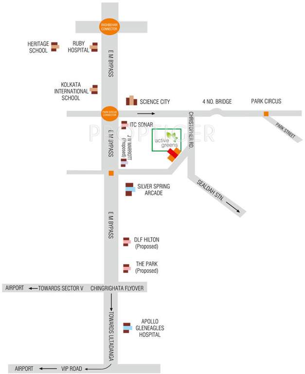  active greens Images for Location Plan of Ruchi Active Greens