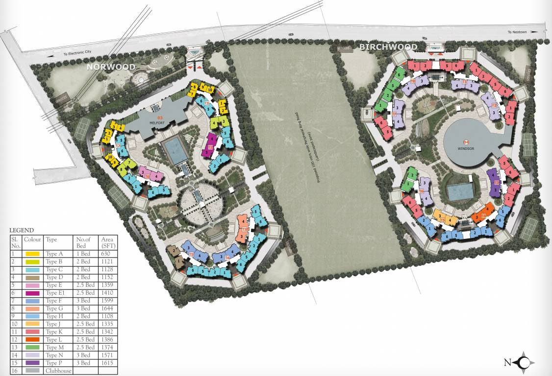 Images for Master Plan of Prestige Birchwood at Sunrise Park