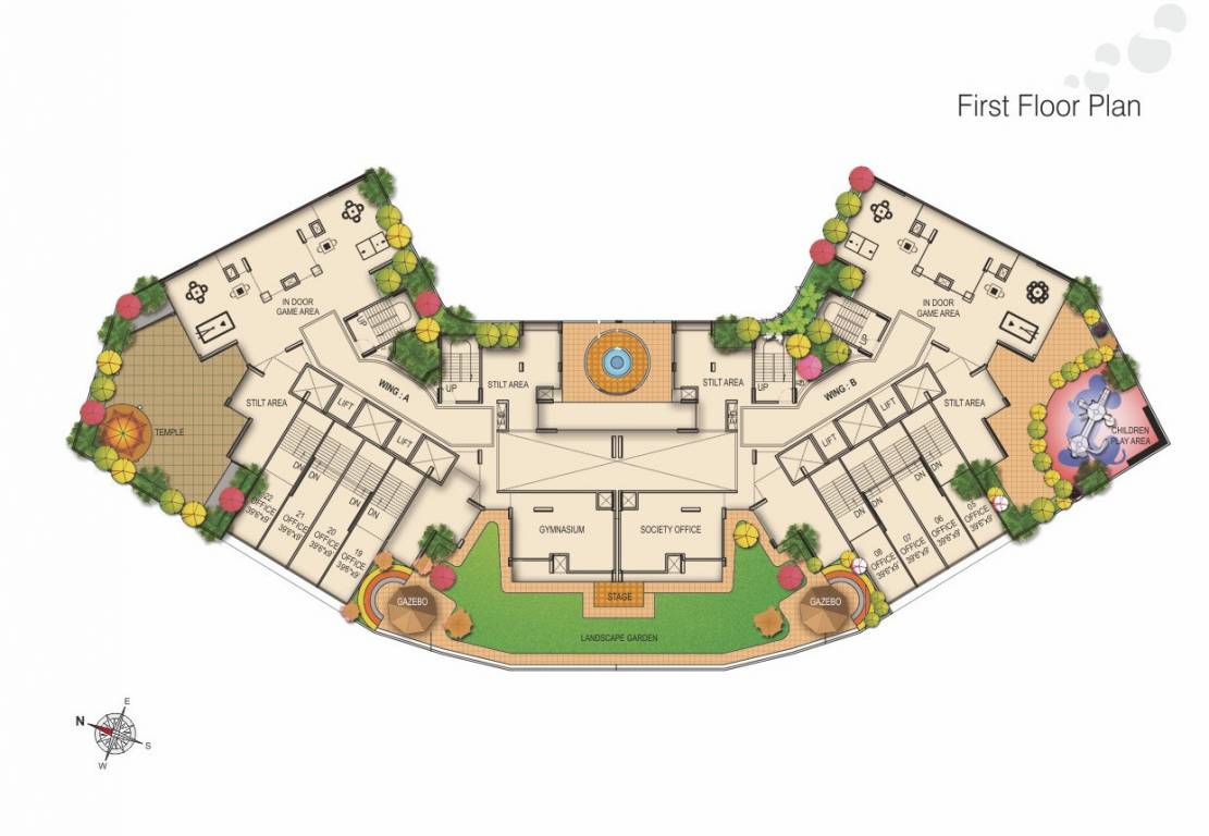  vitevari Wing A Cluster Plan