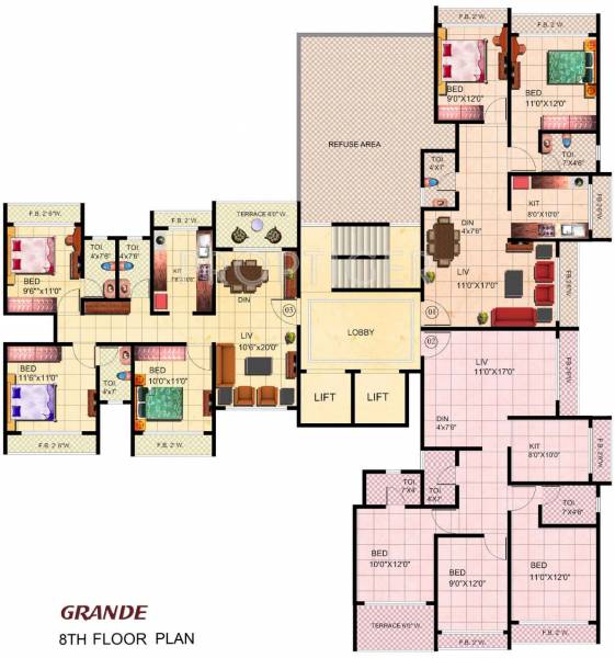 Images for Cluster Plan of Tharwani Riverdale Vista