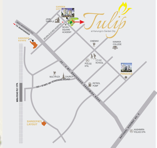 garden city Location Plan