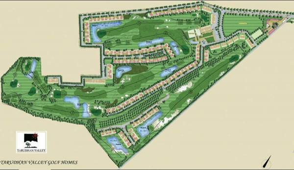 Images for Layout Plan of Silverglades Tarudhan Valley Golf Resort