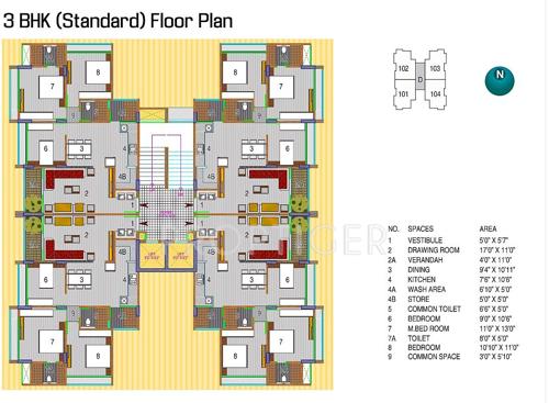 Images for Cluster Plan of Ajmera Enigma enigma Images for Cluster Plan of Ajmera Enigma