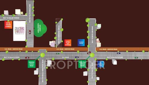 Images for Location Plan of Ajmera Enigma enigma Images for Location Plan of Ajmera Enigma