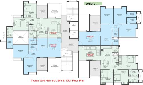  lake-vista Images for Cluster Plan of Venkatesh Lake Vista