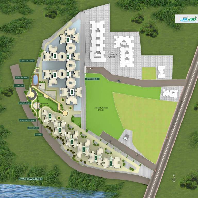  lake vista Images for Layout Plan of Venkatesh Lake Vista