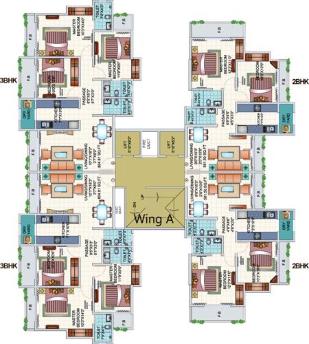  pinnacolo Images for Cluster Plan of Kanungo Pinnacolo