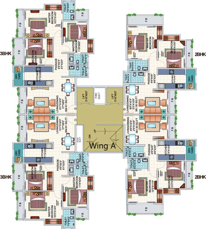 pinnacolo Images for Cluster Plan of Kanungo Pinnacolo