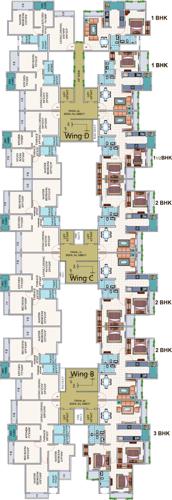  pinnacolo Images for Cluster Plan of Kanungo Pinnacolo