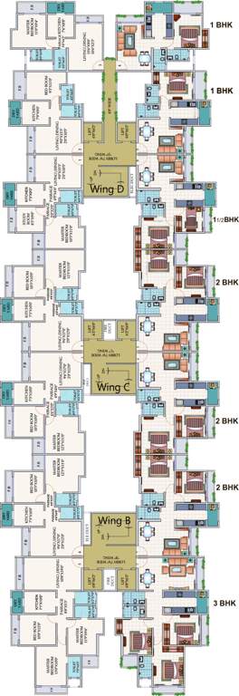 pinnacolo Images for Cluster Plan of Kanungo Pinnacolo