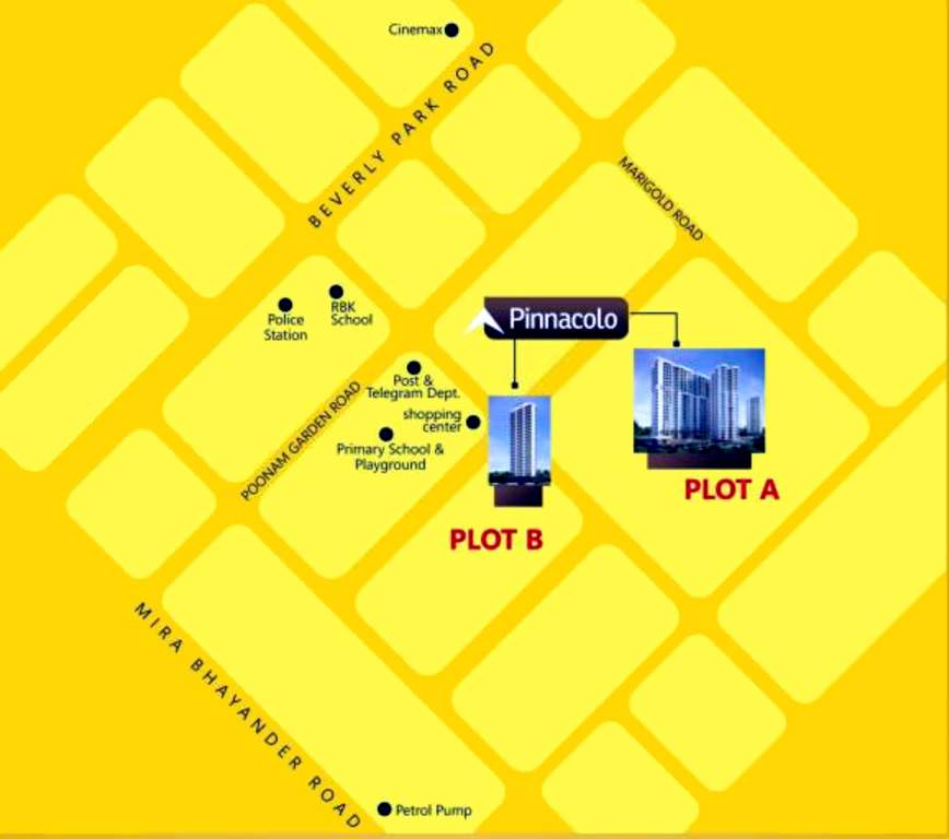 pinnacolo Images for Location Plan of Kanungo Pinnacolo