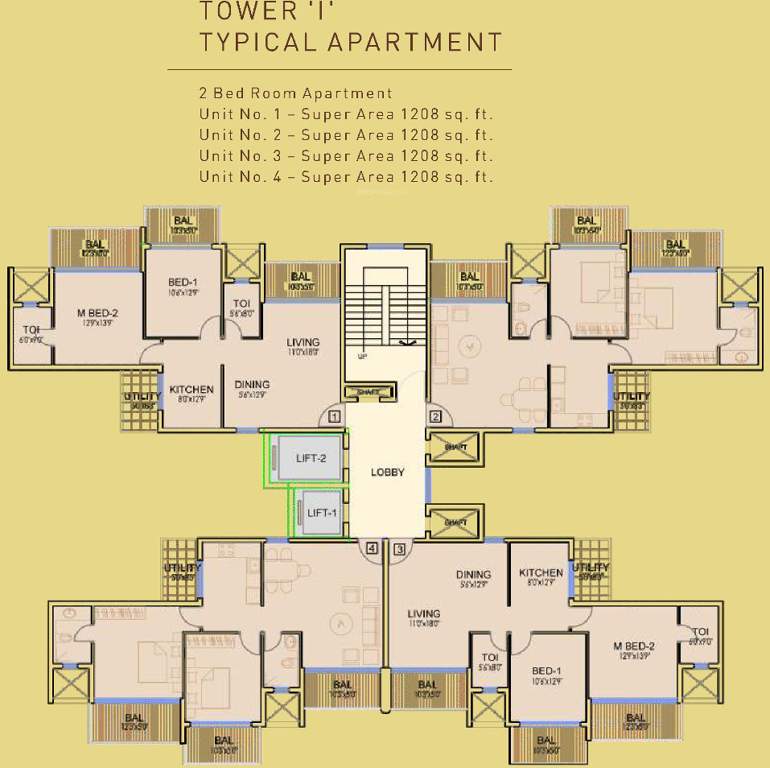 time residency Images for Cluster Plan of Dhoot Time Residency