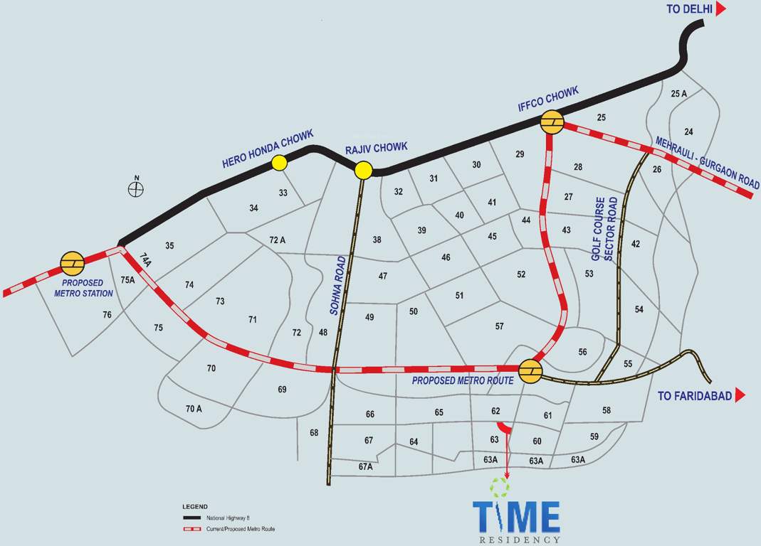  time residency Images for Location Plan of Dhoot Time Residency