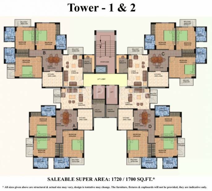  vatika-apartments Images for Cluster Plan of Shiv Sai Vatika Apartments