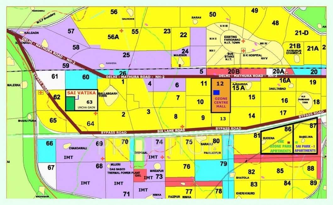  vatika apartments Images for Location Plan of Shiv Sai Vatika Apartments