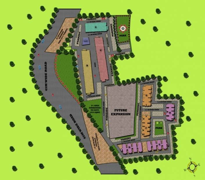 Images for Site Plan of Trehan THD Garden