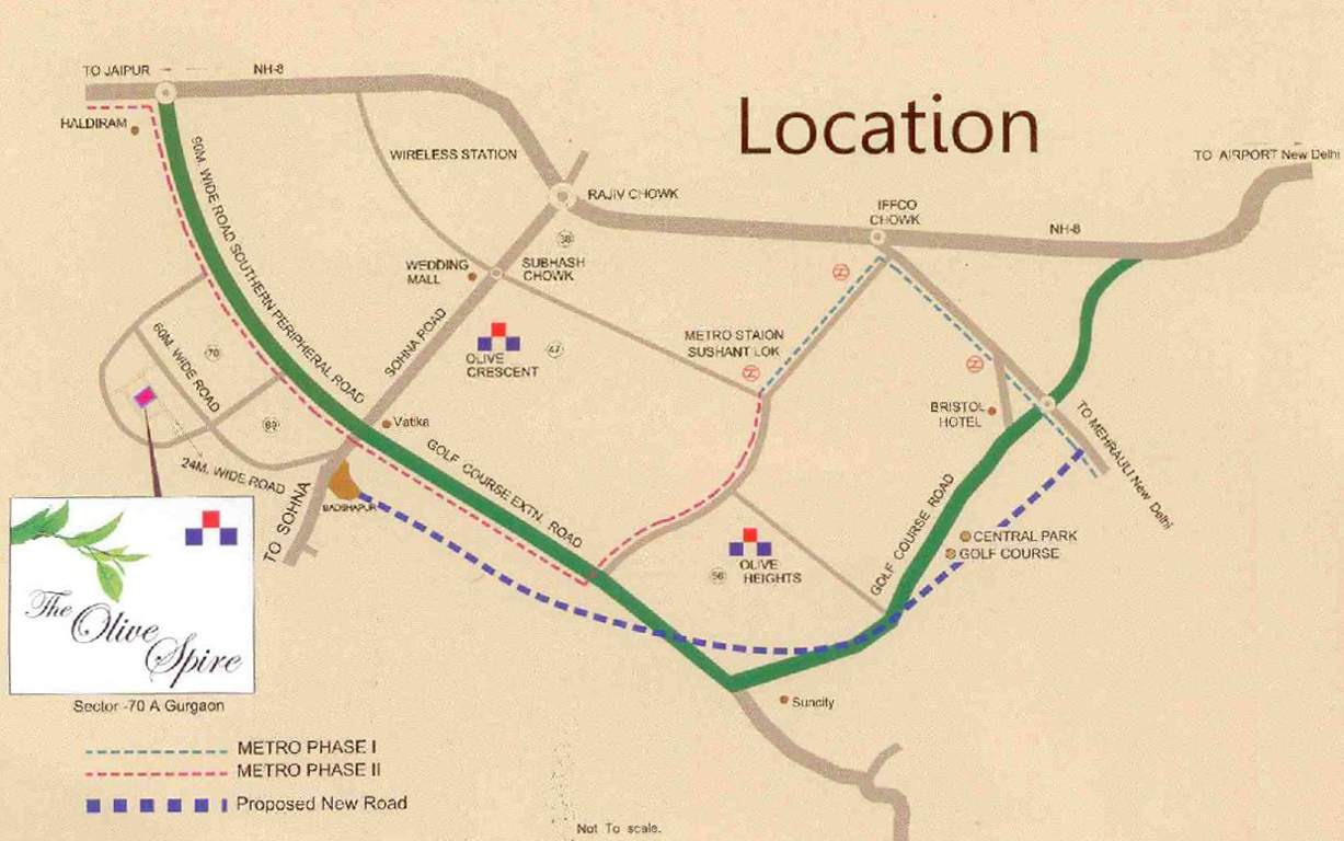 the olive spire Images for Location Plan of Forte The Olive Spire
