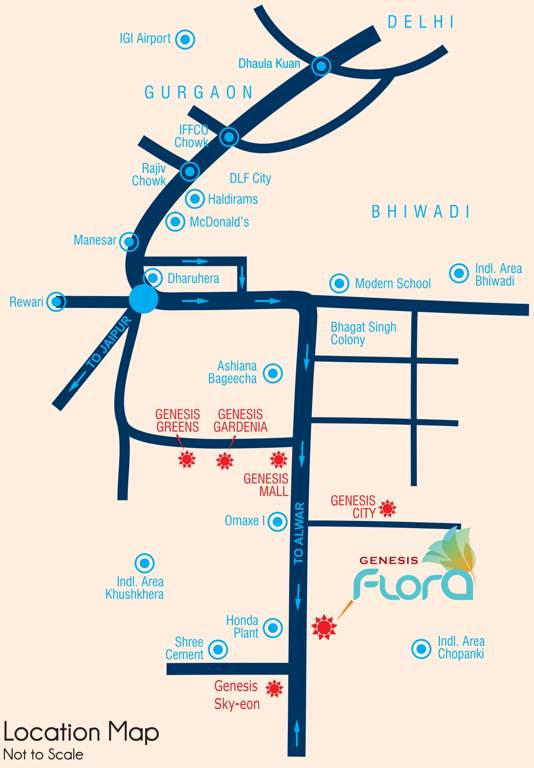 flora Images for Location Plan of Genesis Flora