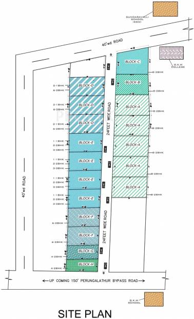  subhamm Images for Site Plan of MM Subhamm