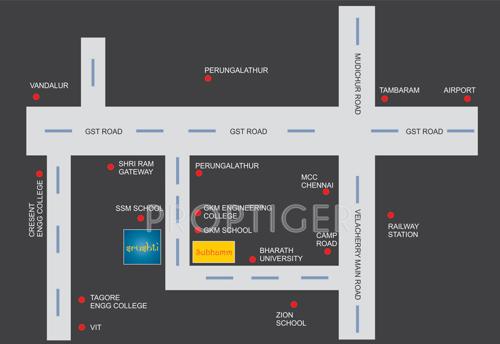  subhamm Images for Location Plan of MM Subhamm