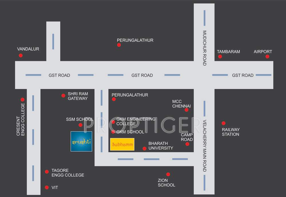subhamm Images for Location Plan of MM Subhamm