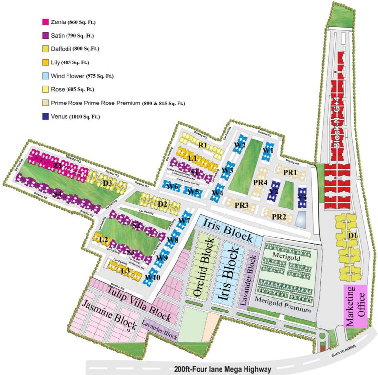 city phase 2 Images for Master Plan of Krish City Phase 2