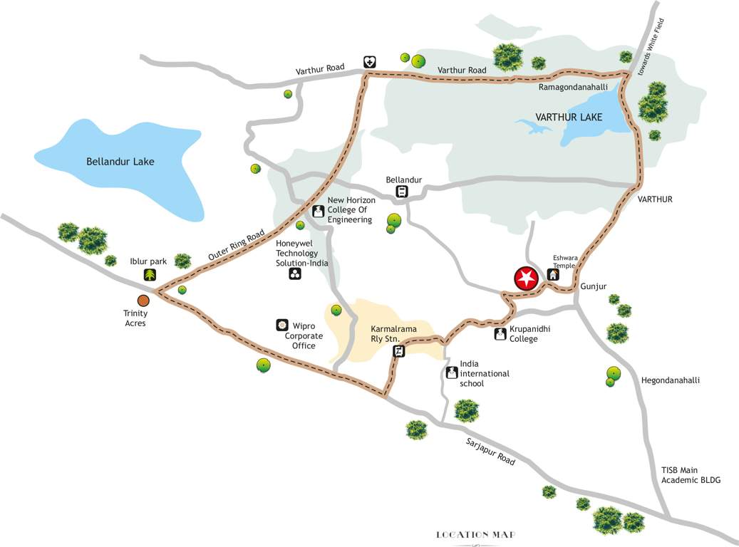  urban ville Images for Location Plan of KRK Urban Ville