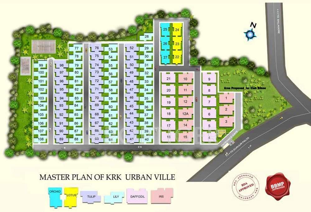  urban ville Images for Master Plan of KRK Urban Ville