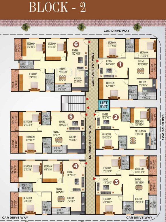 Images for Cluster Plan of Siddartha Sapphire