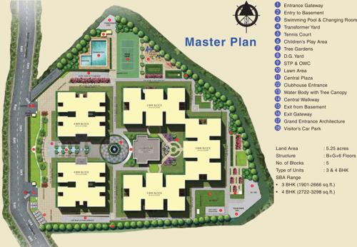  palladian Images for Master Plan of Sobha Palladian