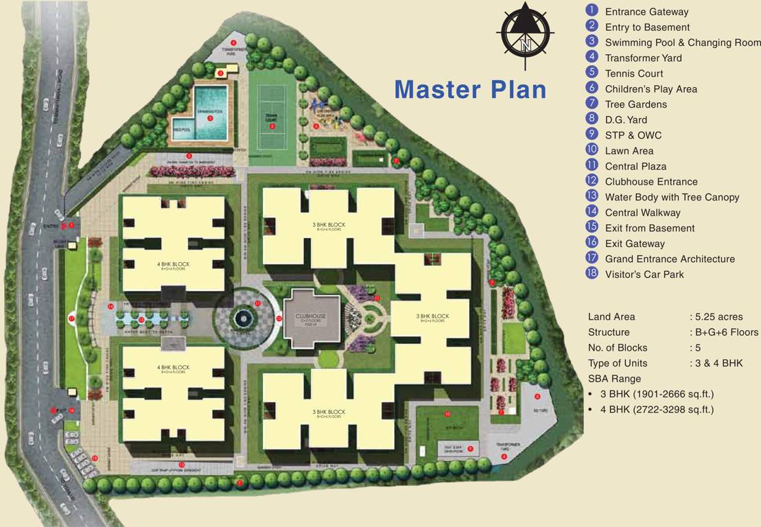 palladian Images for Master Plan of Sobha Palladian