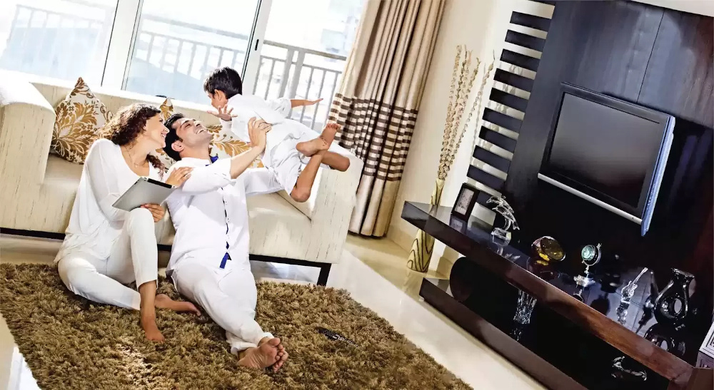  prachi residency phase ii Living Area