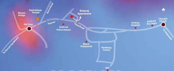 Images for Location Plan of Atul Enterprises Ruturaj