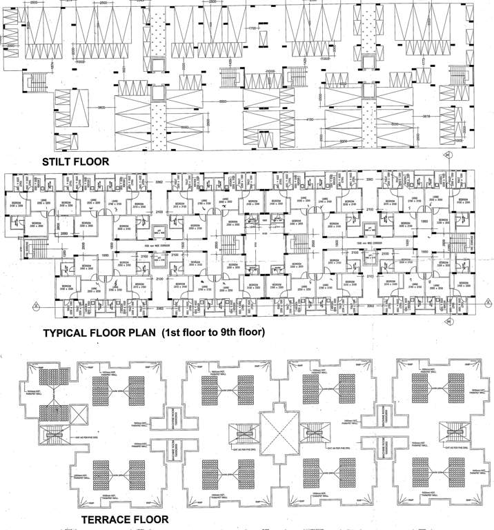 Images for Cluster Plan of Sarvawas Aravali Gardens