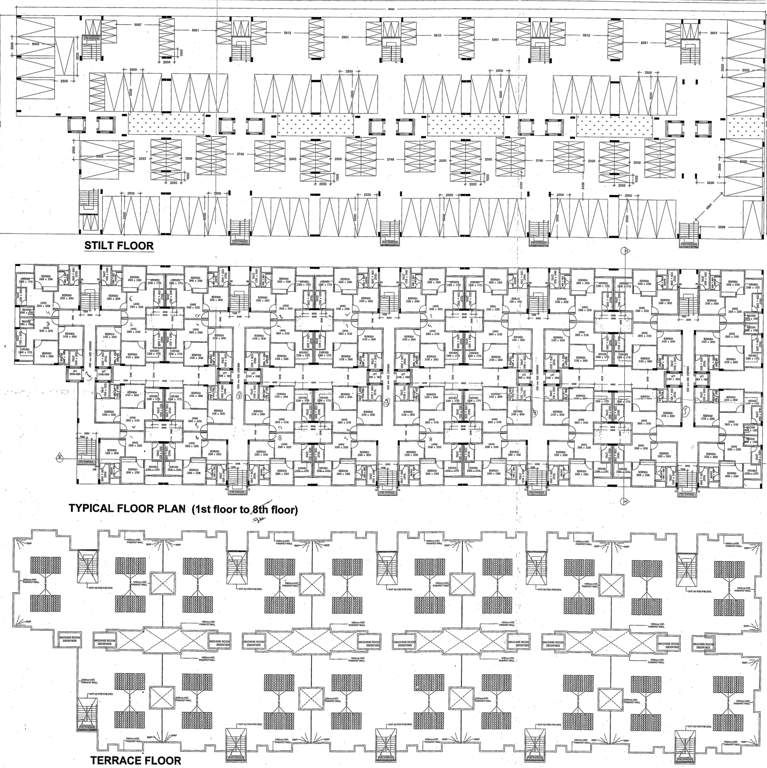 Images for Cluster Plan of Sarvawas Aravali Gardens