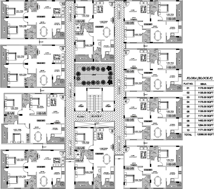glorietta Arithemis Cluster Plan