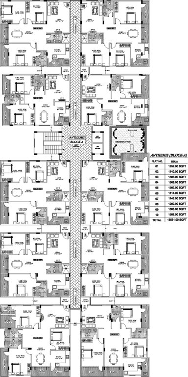 glorietta Flora Cluster Plan