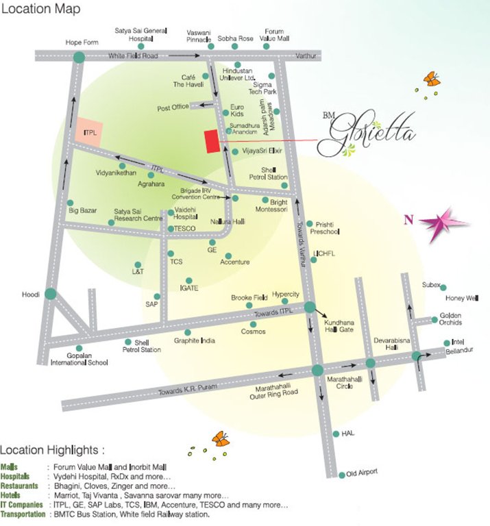 glorietta Location Plan