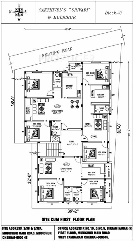 Images for Cluster Plan of Sakthivel Sri Vari