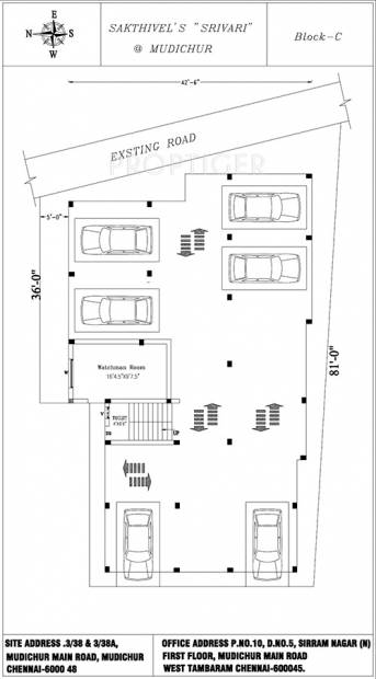 Images for Cluster Plan of Sakthivel Sri Vari