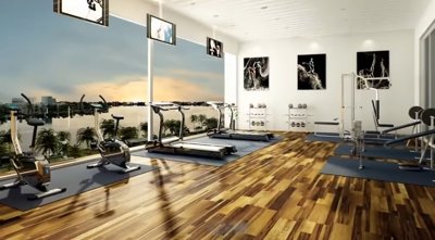 Gymnasium lake-dugar Gymnasium