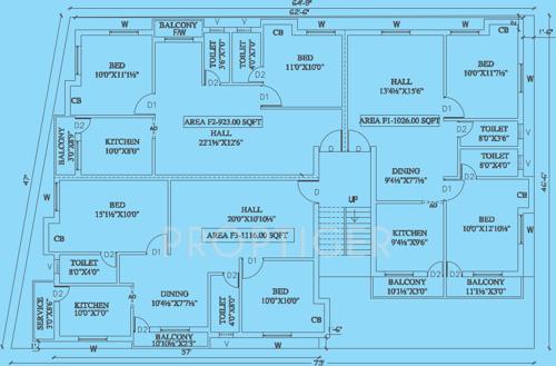 Images for Cluster Plan of Real Agent India Blue Bells